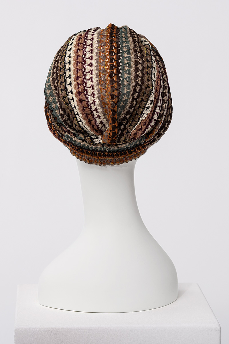 Sapphire - Turbante in poliestere/viscosa di bambù – fantasia 3055-4140