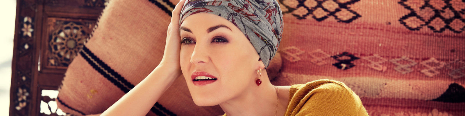 Karma e Chitta: copricapo e fascia abbinabili