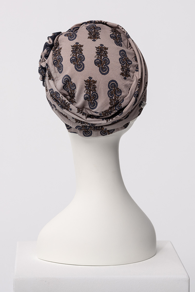 Turbante Lotus - Cuffia in Viscosa di Bambù - fantasia 1008-4116
