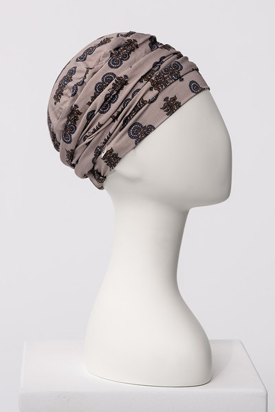 Turbante Lotus - Cuffia in Viscosa di Bambù - fantasia 1008-4116