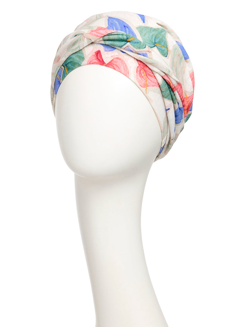 Turbante Shakti - Cuffia in lino - Fantasia - 1417-4080