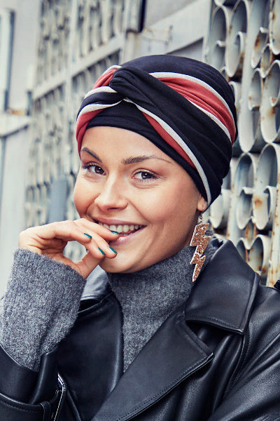 The Emmy - Turban with a Headband-cotton/polyester - fantasy 1443-0621