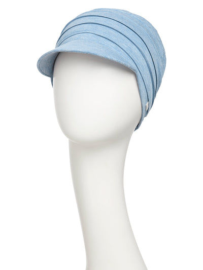 Yoga Cap - Cuffia con visiera - Azzurro chiaro melange 1582-0469