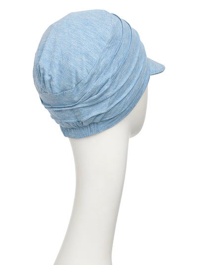 Yoga Cap - Cuffia con visiera - Azzurro chiaro melange 1582-0469