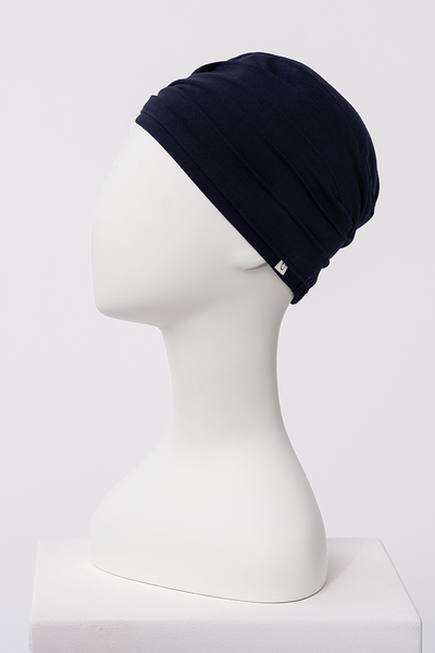 Misa – Cuffia in cotone Supima – Blu scuro 1606-0655
