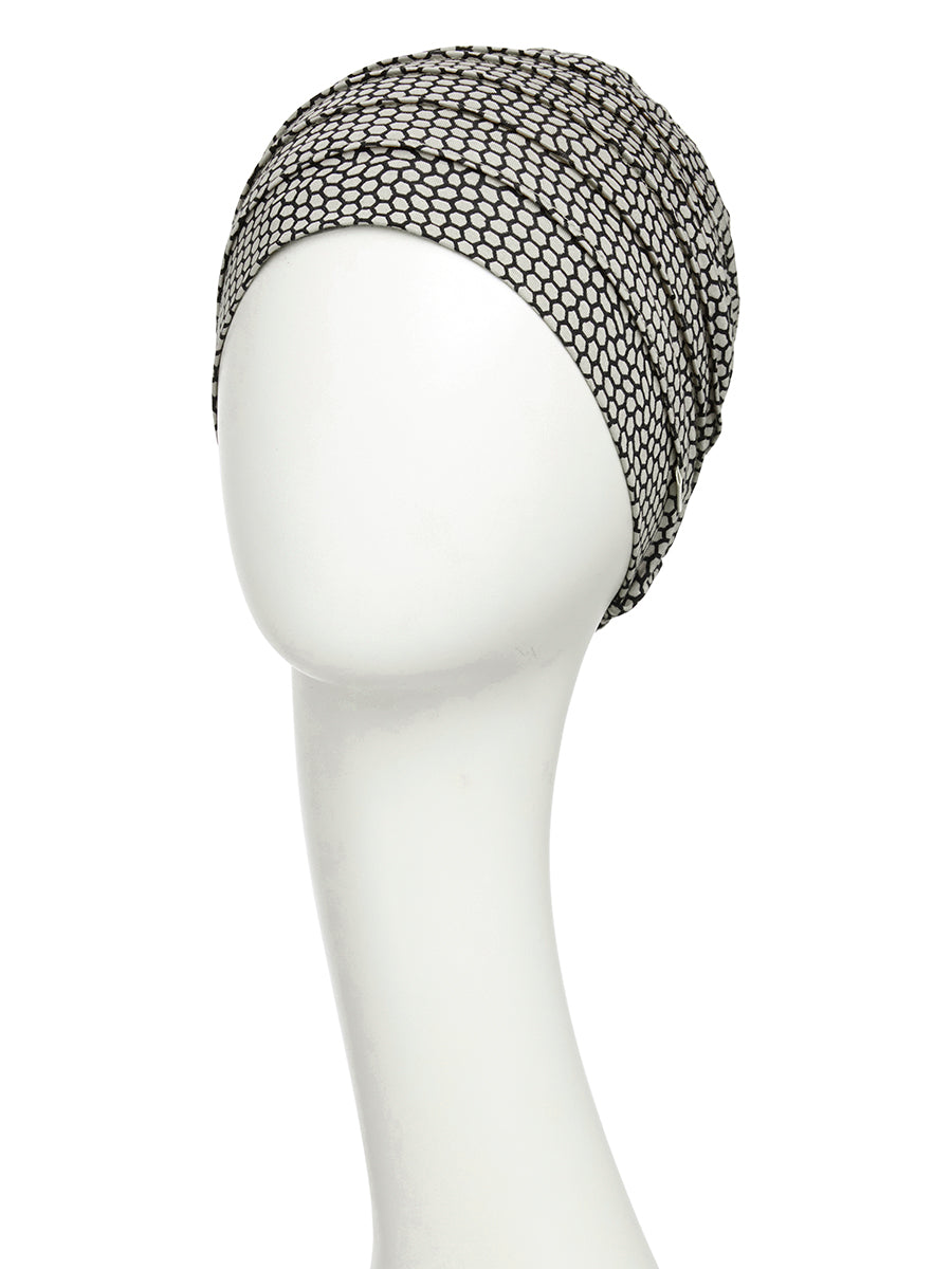 Turbante Yoga - Cuffia in Viscosa di Bambù - fantasia - 2000-4076