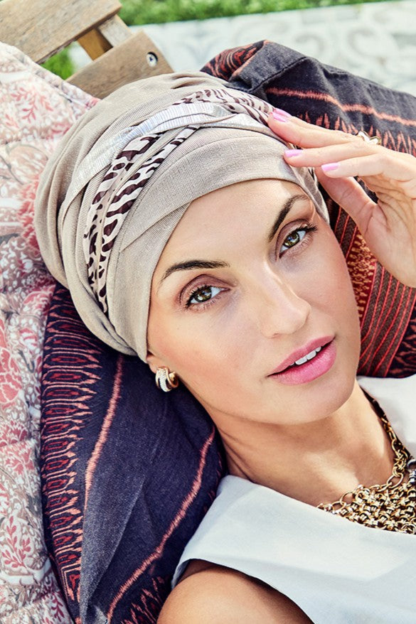 Perla - Cuffia con fascia rimovibile poliestere/bambù 3045-4108