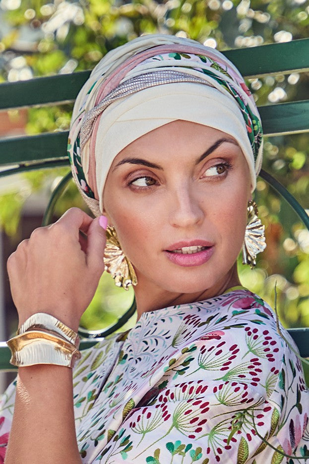 Perla - Cuffia con fascia rimovibile poliestere/bambù 3045-4109