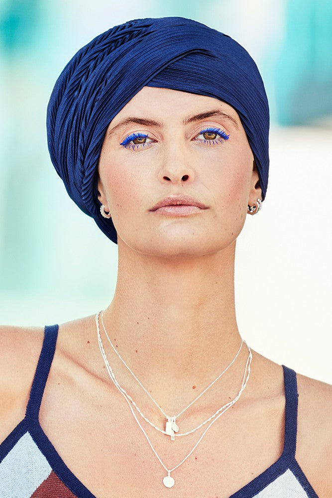 The Emmy - Turban with a Headband-cotton/polyester - fantasy 1443-0621