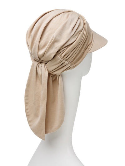 Hermoso Sombrero en la Tela Con un 37,5% de la Tecnología de Color Azul 1328-0383