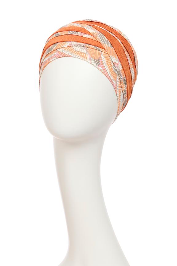 Turbante Shanti - Cuffia in Viscosa di Bambù - fantasia 1331-4022