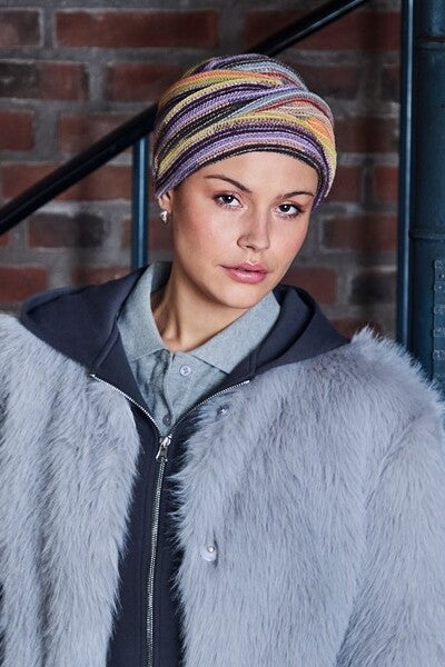 Zoya - Cuffia in cotone/viscosa - fantasia 1592-4066