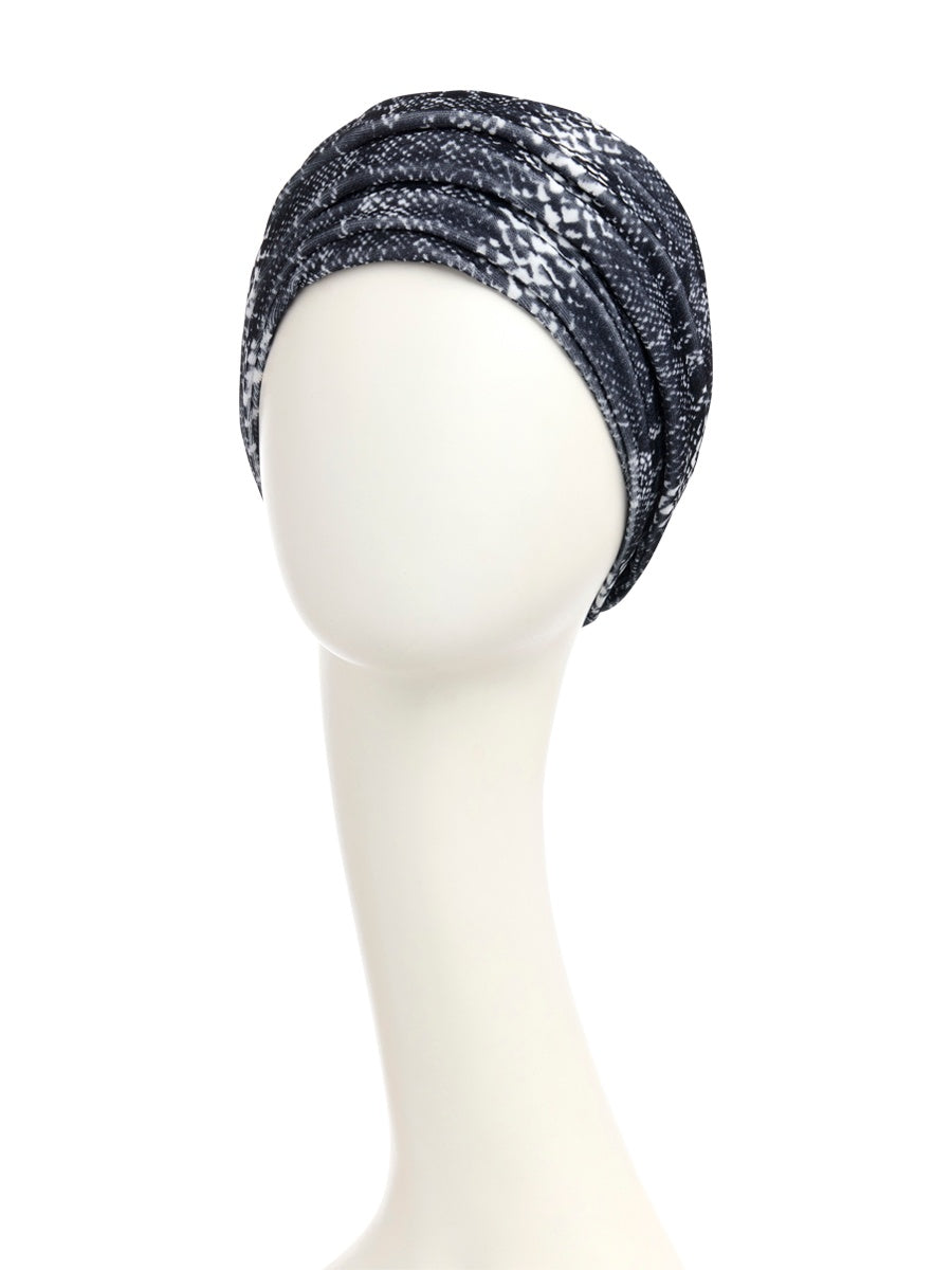 Lea - Cuffia in poliestere/viscosa - Blue Snake 1593-4063
