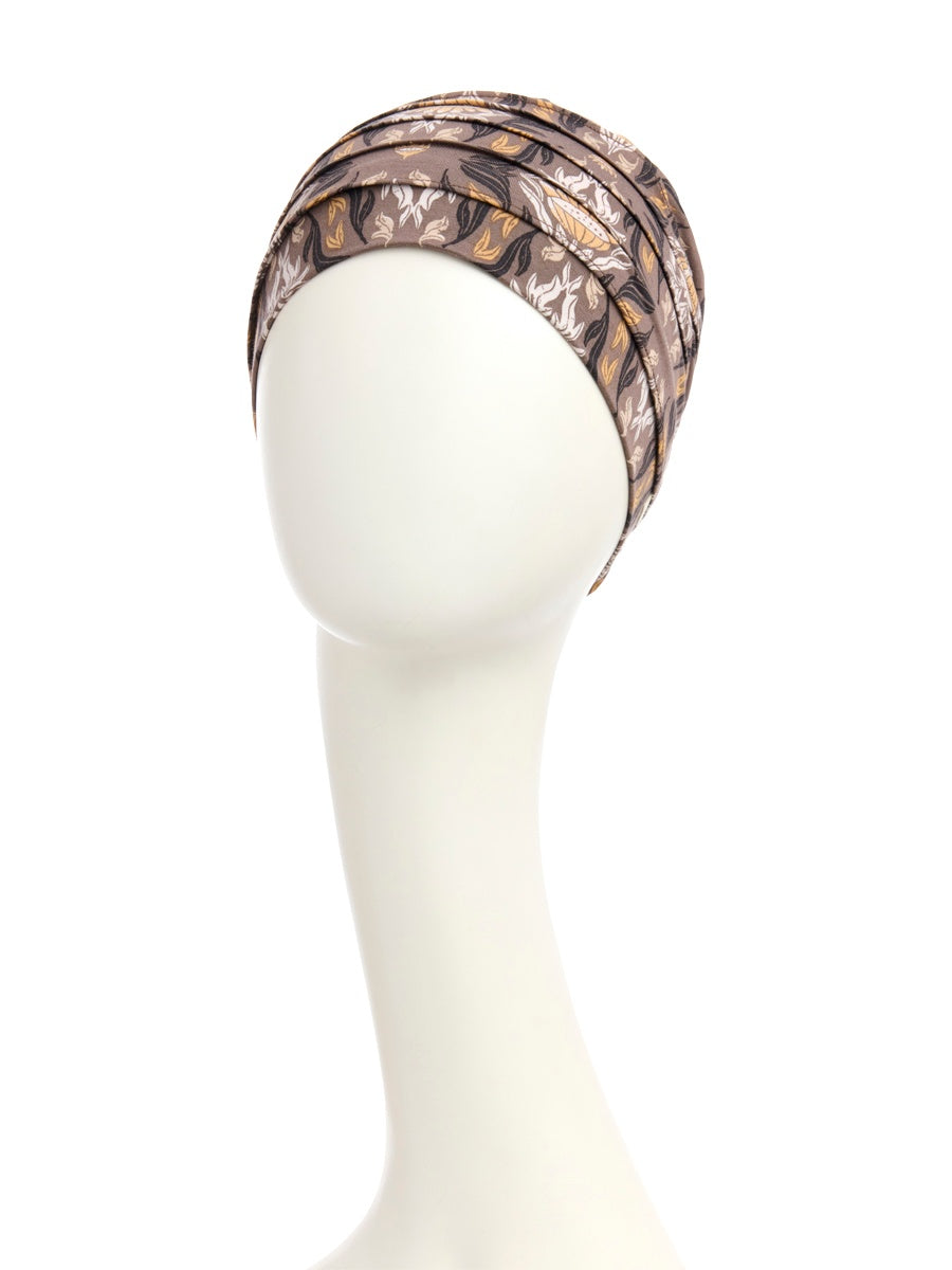 Turbante Yoga - Cuffia in viscosa di bambù - fantasia 2000-4047