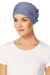 Turbante Lotus - Azzurro Scuro