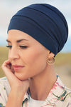 Bea - Turbante in Tessuto 37,5 Technology - Colore Blu Scuro 1241-0383