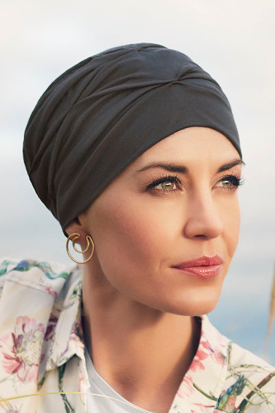 Becca - Turban Fabric With 37.5 Technology - Black Color-1293-0590