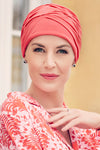 Becca - Turbante De Tela Con 37.5 Tecnología - Color Coral 1293-0244