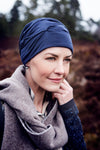 Becca - Turban Fabric With 37.5 Technology - Dark Blue Color 1293-0383