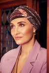 Turbante Shanti - Brazalete en Viscosa de Bambú con estampado de 1331-0624
