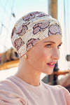 Turbante Shakti - Cuffia in viscosa di bambù - fantasia 1418-0755