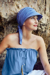 Beautiful - Hat in Fabric With 37.5 Technology - Blue Color 1328-0383