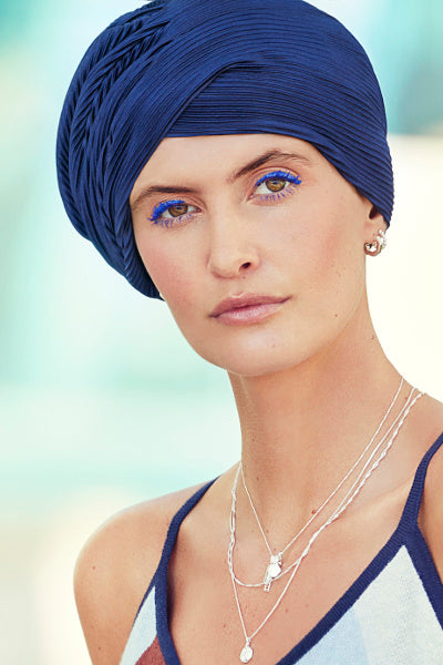 The Emmy - Turban with a Headband-cotton/polyester - fantasy 1443-0621