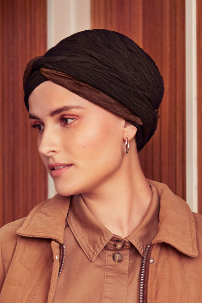 The Emmy - Turban with a Headband-cotton/polyester - fantasy 1443-0621