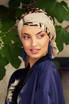 Sienna - Turbante con nastro lungo rimovibile - 3036-0867